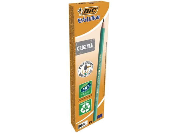 BIC EVOLUTION ORIGINAL - Penna - HB (paket om 12)