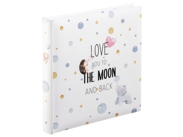 Hama To The Moon, Multifärg, 100 ark, 10 x 15 cm, Book Binding, Vit, 50 ark