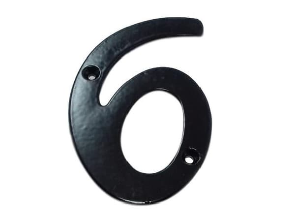 Okko Nummer 6 Gb-2531_6 105X65mm Svart