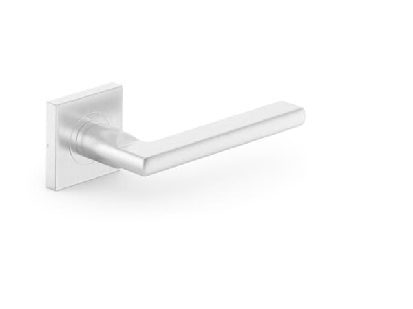 Metal-Bud Handle Door Metro Matte Nickle