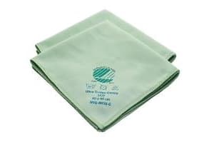 Microfiberklud Pure Cleaning 40x40cm Svanemærket Grøn til glas/LCD-skærme,10 stk/pk