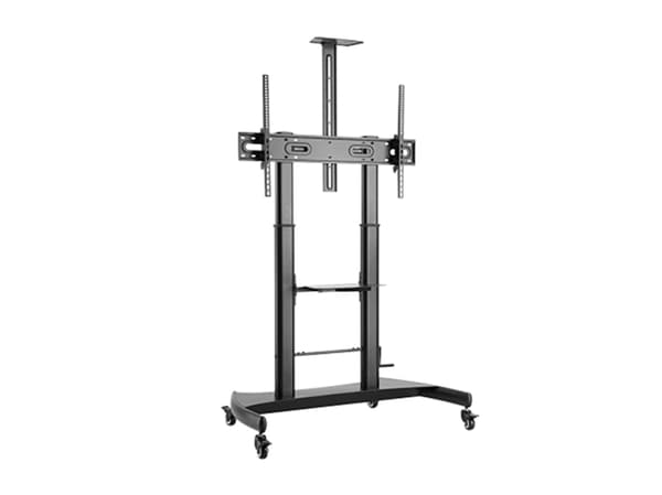 Gembird - Vagn - för TV - height-adjustable, with caster wheels - stål - skärmstorlek: 60"-100"