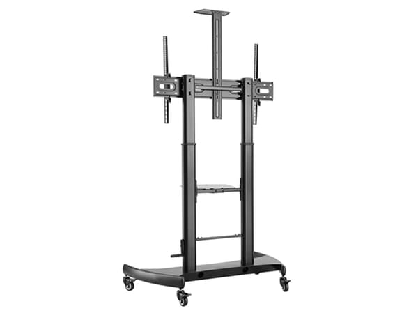 Gembird - Vagn - för TV - height-adjustable, with caster wheels - stål - skärmstorlek: 60"-100"
