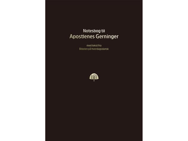 Bibeln anteckningsbok 5, Apostlagärningarna