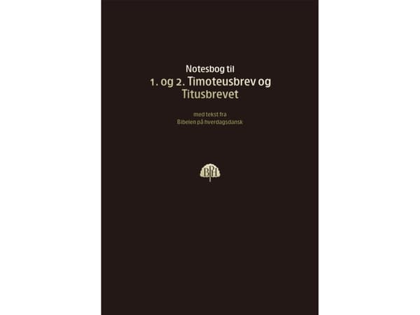 Raamattu vihko 10 - 1 ja 2 Timoteus ja Tiitus