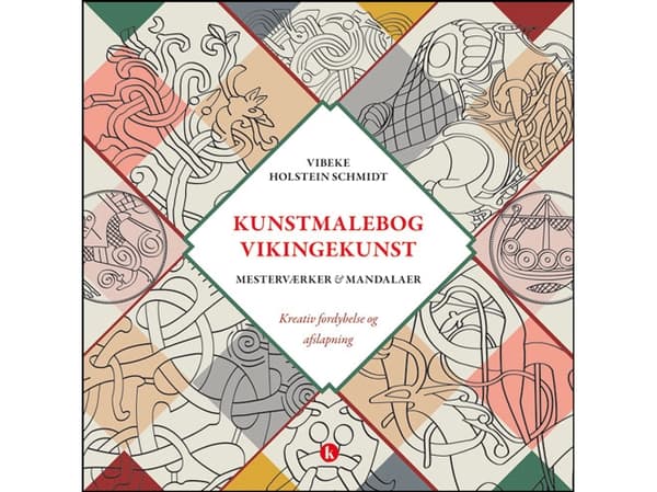 Taidevärityskirja Viikinkitaide | Vibeke Holstein Schmidt