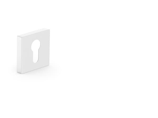 Metal-Bud Eschutcheon For Cylinder Matte Nickle
