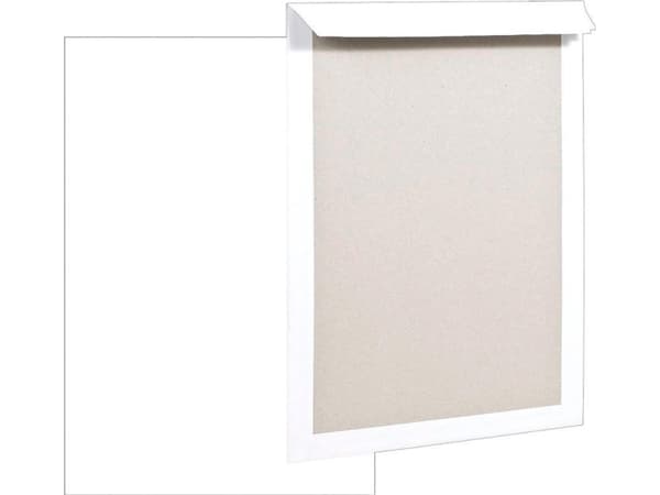 Verschiedene Inapa 1x100 kirjekuori pahvi selkä C3 324x457 mm valkoinen tai 120 g