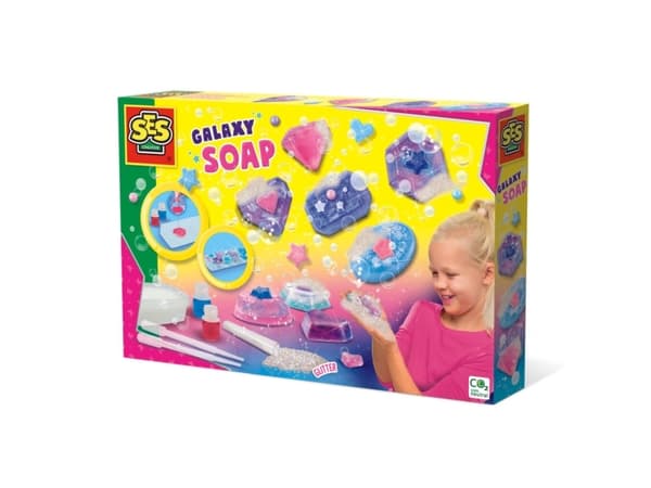 SES Creative 14765, Støpe/malesett for barn, 7 år, Flerfarget