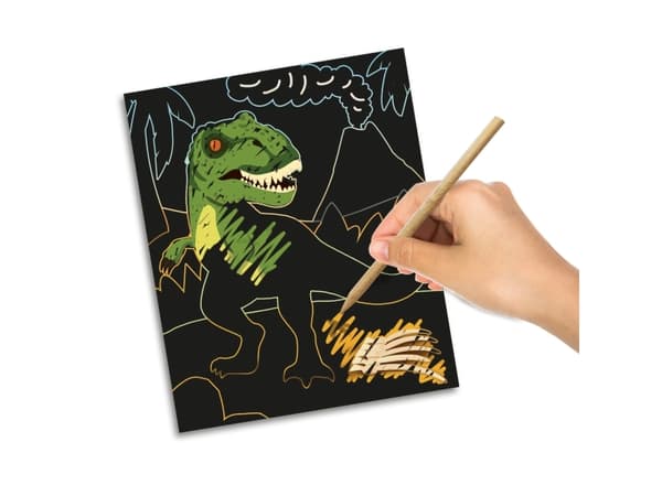 SES Creative 14285, Barnas skrapelodd, 3 år, Flerfarget