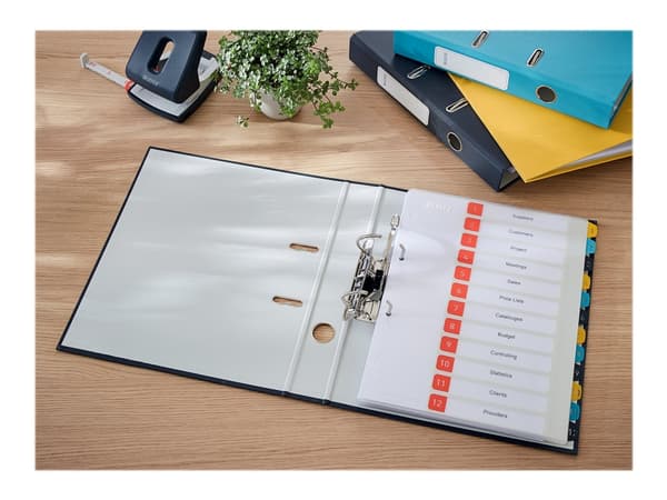 LEITZ plastmapp Cosy Soft-Touch, DIN A4, 52 mm, grå utan kantskydd, tillverkad av grå kartong med soft-touch yta, - 1 st (1062-00-89)