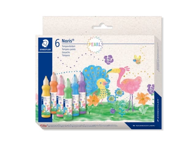 STAEDTLER temperafärg Pearl Noris 6 st FS