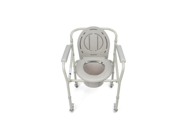 TIMAGO TGR-R KT 023C Toiletstol på hjul sammenklappeligt transportabelt toilet til seniorer