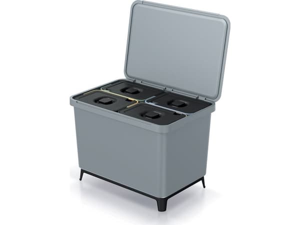 KEDEN SYSTEMA 4x10L roskakori - HARMAA