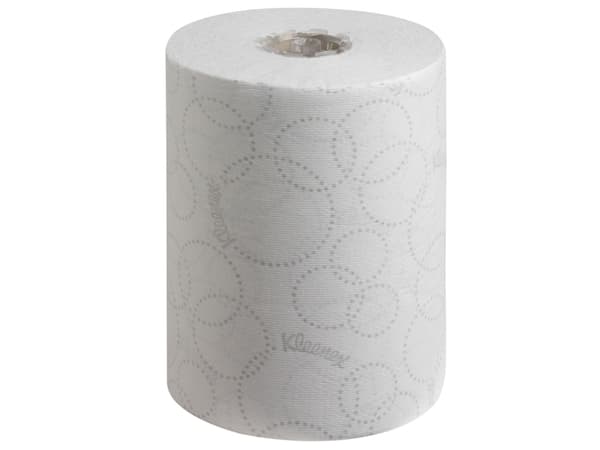 Pyyherulla, Kimberly-Clark Kleenex, 2-kertainen, 100m x 19.8cm, Ø15cm, valkoinen