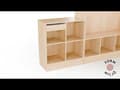 Miniatyrbilde 3 av 3: Ståbord Stig model A højre klap, birkelaminat