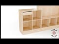 Miniatyrbilde 2 av 3: Ståbord Stig model A højre klap, birkelaminat