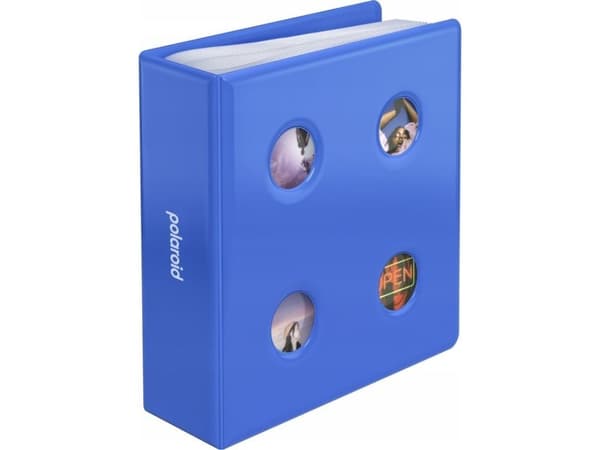 Polaroid Go Large Puffy Album- Blue, Blå, 160 ark, Matt, 148 mm, 49 mm, 156 mm