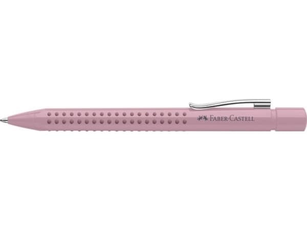 Faber-Castell 243907, Klämma, Fastklämbar, indragbar kulspetspenna, Påfyllnadsbar, Blå, 1 styck, Medium