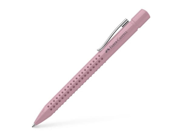 Faber-Castell 243907, Klämma, Fastklämbar, indragbar kulspetspenna, Påfyllnadsbar, Blå, 1 styck, Medium