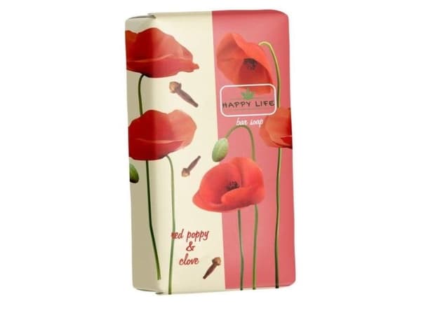 Happy_Life Soap Happy Life Red Poppy/Clove 180G