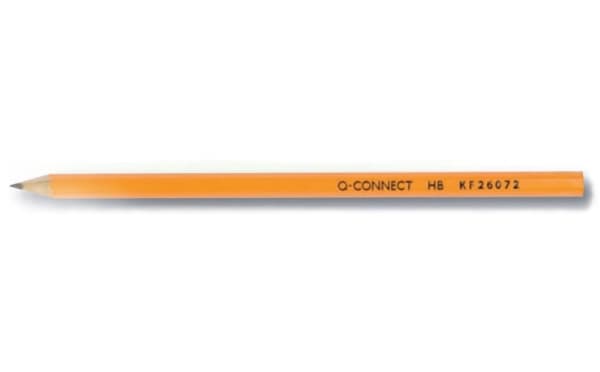 Q-CONNECT KF26072, HB, Gul, Hexagonal, Kontor, Skola, 12 styck