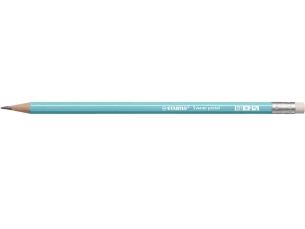 STABILO Swano Pastell - Penna - grafit - HB - med sudd (pack med 12)