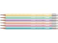 Miniatyrbild 3 av 5: STABILO Swano Pastell - Penna - grafit - HB - med sudd (pack med 12)