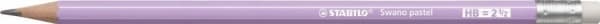 STABILO Swano Pastell - Penna - grafit - HB - med sudd (pack med 12)