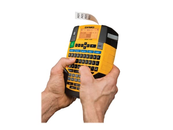 DYMO Rhino 4200 Kit - Etikettmaker - S/H - termotransfer - Rull (1,9 cm) - kutter