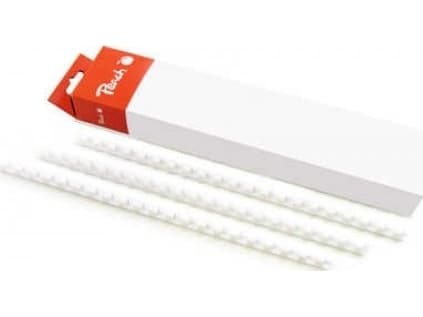 Peach 510567, Innbindingskabel (spiral), Hvit, 95 ark, A4, Boks, 1,2 cm