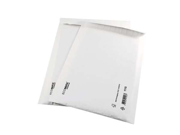Boblepose Ecomax 240x350mm hvid No. 16/F indv. 220x340mm 100stk/pak