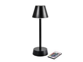 Lampa LED Zelda L32xW10.3cm med fjärrkontroll Svart, 1 st