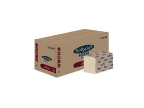 Serviet BulkySoft L210xB160mm 2-lag Interfold Til ONE System Dispenser Natur,20 pk x 200 stk/krt