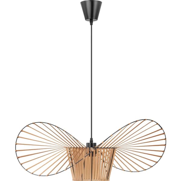 E27 1-punkts boho hængende loftslampe - hat