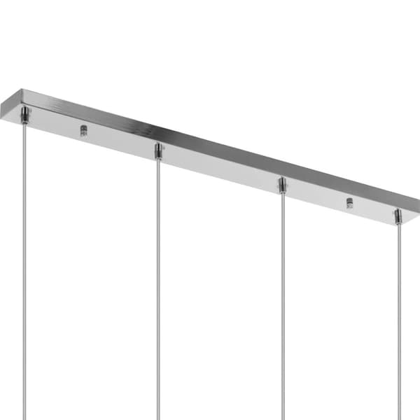 Moderne 4-punkts E27 loftslampe - glasskærme