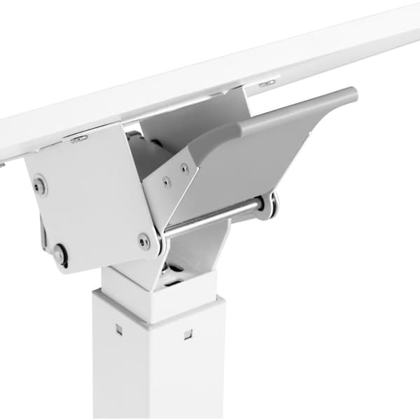 Justerbart vipbart bærbart stativbord på hjul 60 x 52 cm 825 - 1185 mm