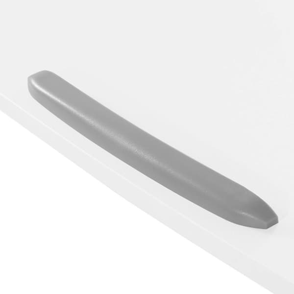 Justerbart vipbart bærbart stativbord på hjul 60 x 52 cm 825 - 1185 mm