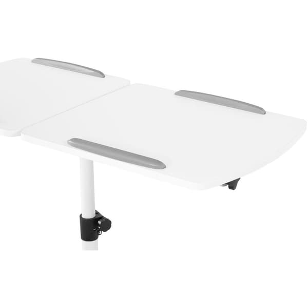 Bord, vippeligt, justerbart laptopstativ, 2 plader, 43 x 91 cm, 700 - 1100 mm