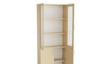 Pikkukuva 1 / 2: Mora Korkea kombi-kaappi 2100x1000x320mm koivulaminaatti