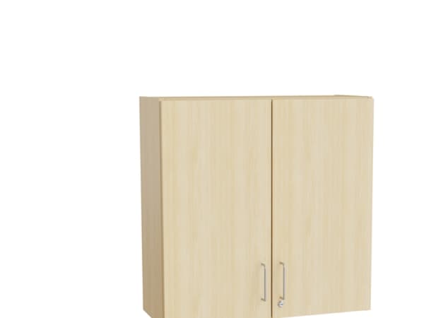Mora Overskab 800x800x320mm birk laminat