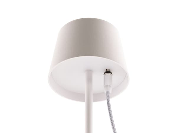 Securit® LED-bordslampa MONTE-CARLO, sladdlös och uppladdningsbar, vit