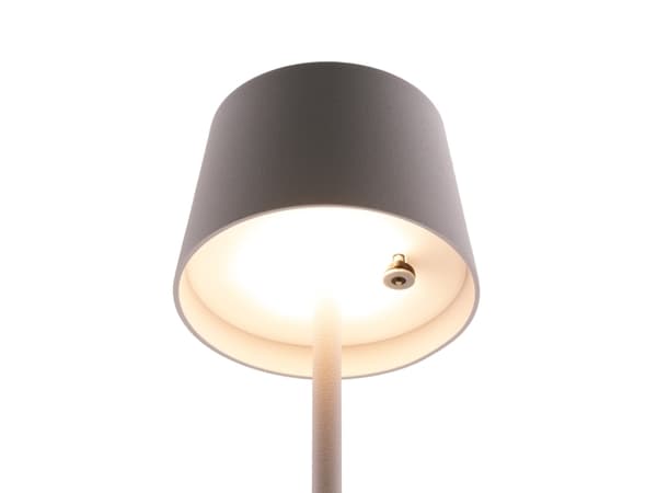 Securit® LED-bordslampa MONTE-CARLO, sladdlös och uppladdningsbar, vit