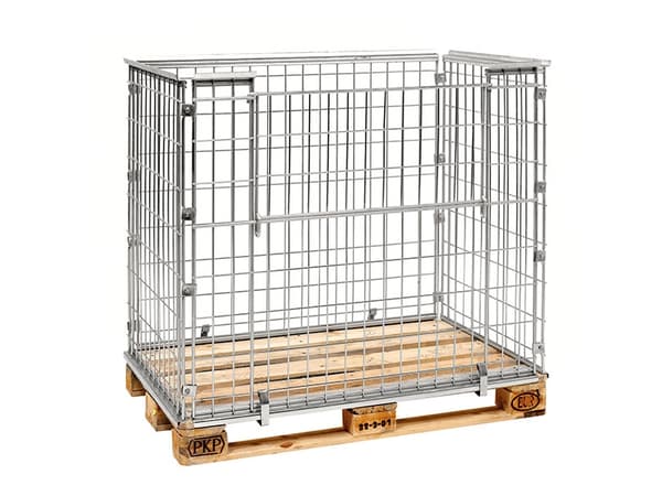 Palleramme 1200x800x1020mm åbning på langside