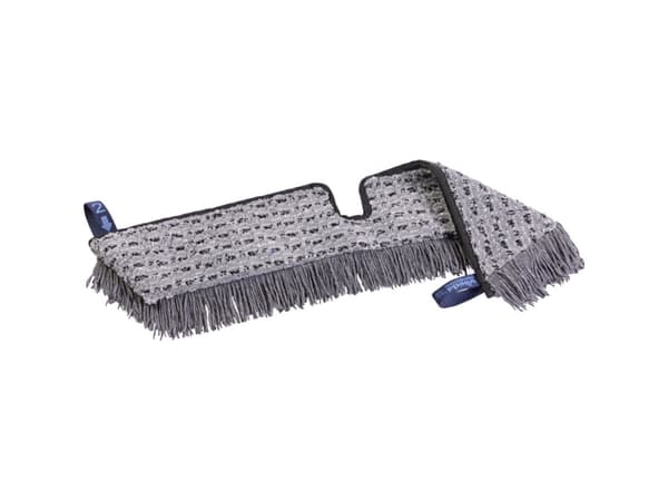Moppe, Vileda Swep Duo r-MicroCombi Pro, grå, polyester/PP, 65 cm lommer