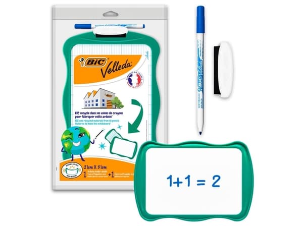 BIC 967261, Children''s dry erase board/pad, Grønn, Hvit