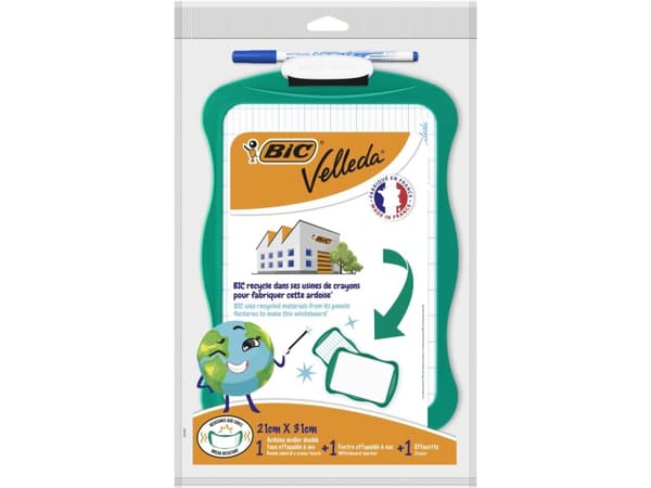 BIC 967261, Children''s dry erase board/pad, Vihreä, Valkoinen