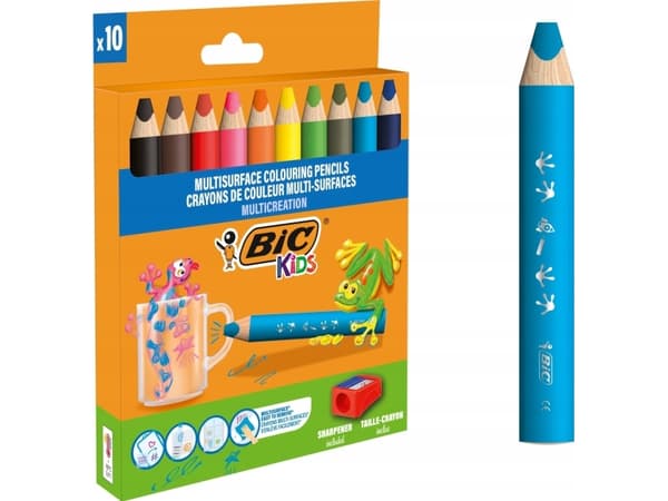 BIC 515276, Assorterte farger, 10 stykker