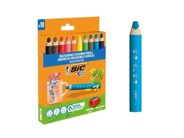 BIC 515276, Assorterte farger, 10 stykker
