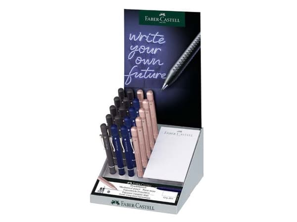 Faber-Castell 131220, Multifärg, 0,7 mm, Triangulär, Metall, 20 styck